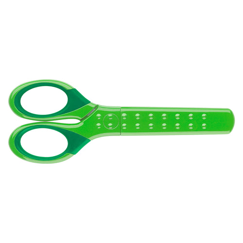 Grip school scissors, green #181552