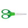 Grip school scissors, green #181552