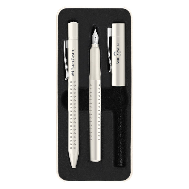 Fountain pen M / ballpoint pen XB Set Grip Edition coconut milk #201527