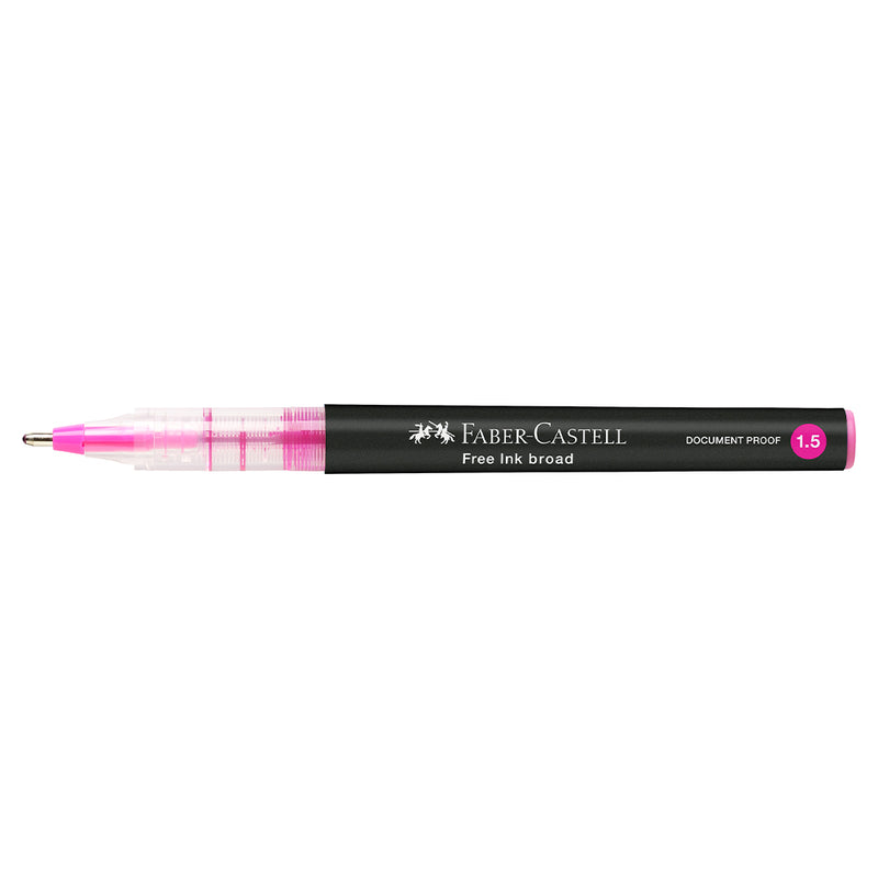 Free Ink rollerball, 1.5 mm, pink - #348328