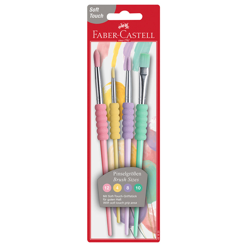 Pastel brush with soft touch grip area #481620