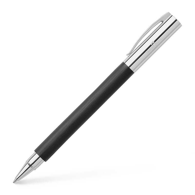 Ambition Rollerball Pen - Black Resin - #148110 - Faber-Castell Shop Canada