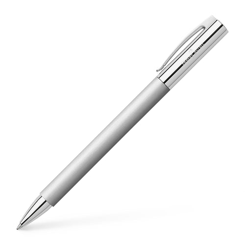 Ambition Ballpoint Pen - Stainless Steel - #148152 - Faber-Castell Shop Canada