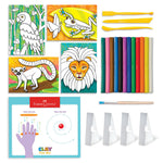Do Art Colouring with Clay - #14329