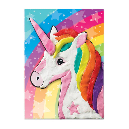 Do Art Colouring with Clay Unicorn & Friends - #14335