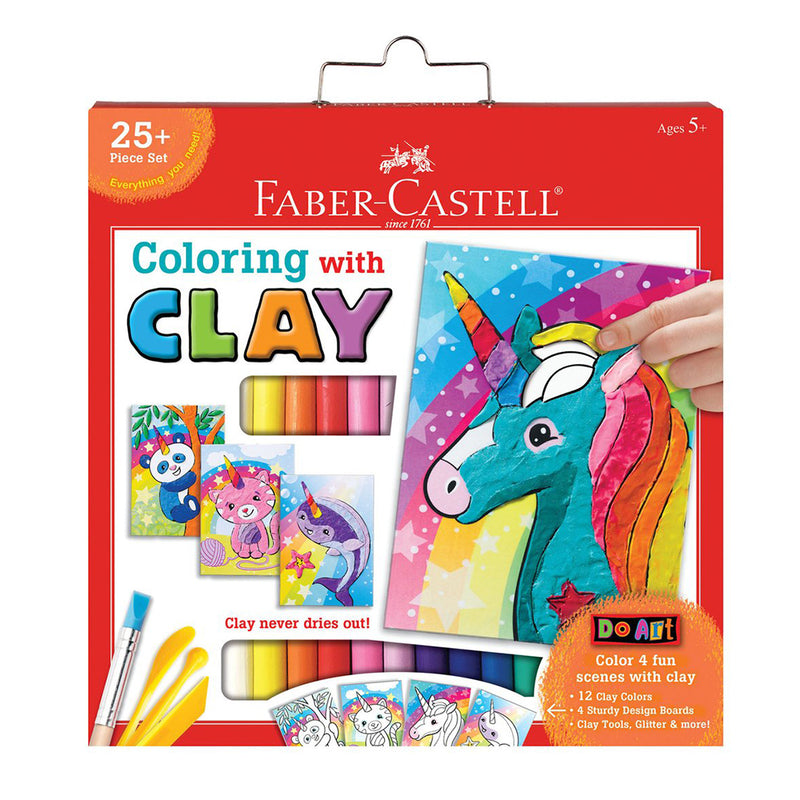 Do Art Colouring with Clay Unicorn & Friends - #14335