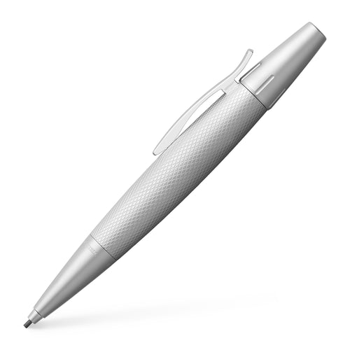 e-motion Propelling Pencil - Pure Silver - #138676 - Faber-Castell Shop Canada