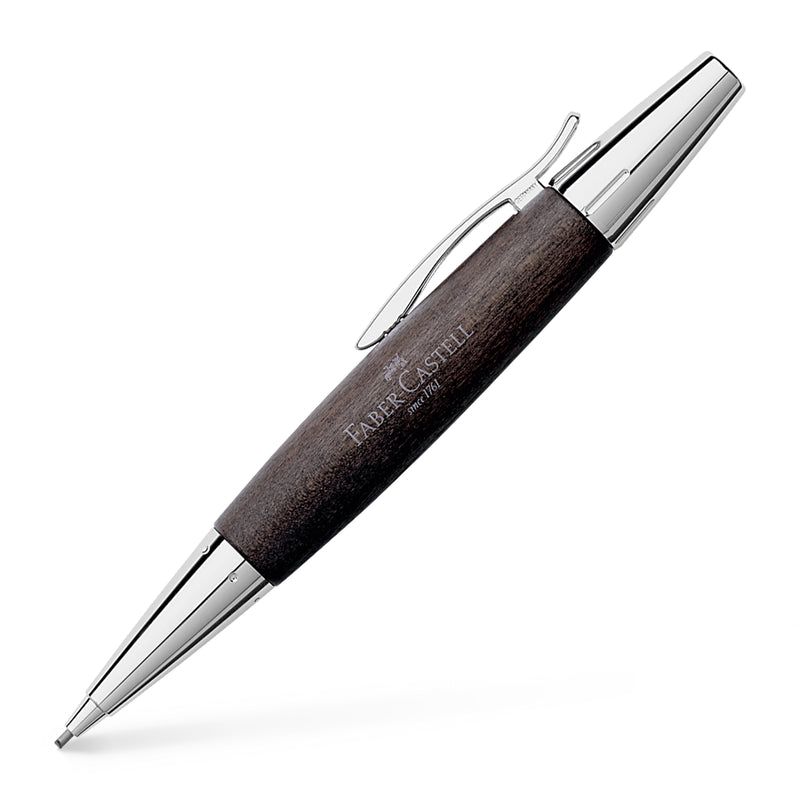e-motion Propelling Pencil - Pearwood Black - #138383 - Faber-Castell Shop Canada
